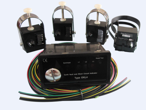 遠(yuǎn)程開關(guān)量遠(yuǎn)方復(fù)位記錄干接點(diǎn)面板型故障指示器